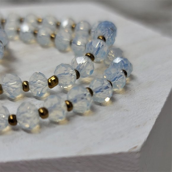 Modern Necklace Freshwater Pearls & Glass Beads - Picture 8 of 10